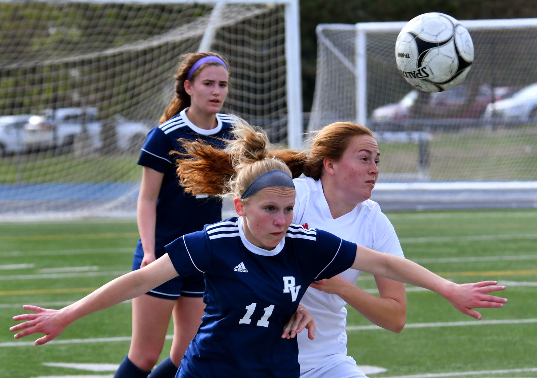 North Scott vs Pleasant Valley girls soccer